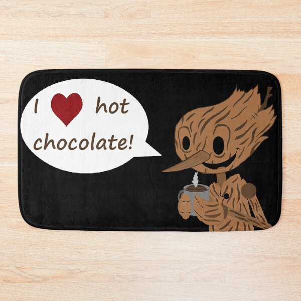 Item preview, Guillermo Del Toro Pinocchio (with a warm cup of cocoa) (little painted heart) designed and sold by Soulfate.