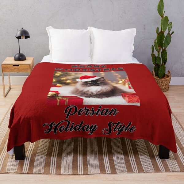 Item preview, Meowy Christmas: Persian Holiday Style designed and sold by InnerGrow.