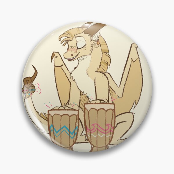 Item preview, Qibli el sandwing tocando tambores, alas de fuego designed and sold by Aloe Wing.