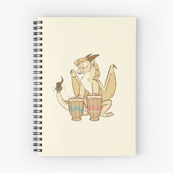 Item preview, Qibli el sandwing tocando tambores, alas de fuego designed and sold by Aloe Wing.