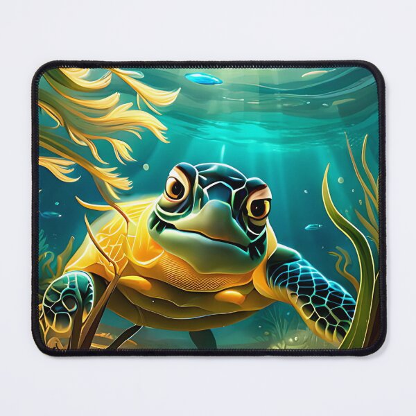 Item preview, Neon Dreams: The Enchanting Adventures of Aqua Turtletot designed and sold by kingblacke23.