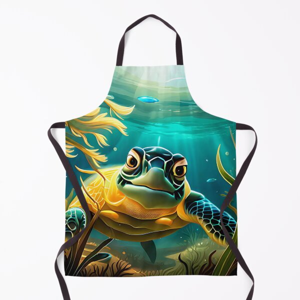 Item preview, Neon Dreams: The Enchanting Adventures of Aqua Turtletot designed and sold by kingblacke23.