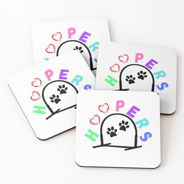 Item preview, Hoopers - Hoopers, with hearts, colorful, with hoop white items designed and sold by LBKdesigns.