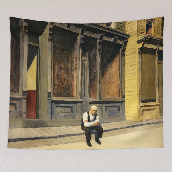 Item preview, edward hopper paintings designed and sold by The art world.