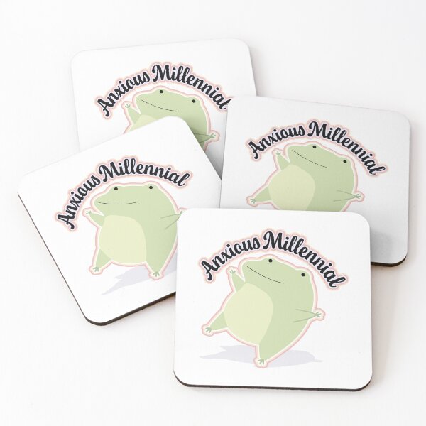 Item preview, Anxious Millennial / Froggy designed and sold by Becca Alessi.