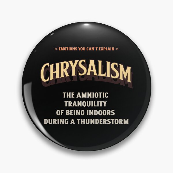 Item preview, Emotions Feelings You Cannot Explain Chrysalism designed and sold by StudioTVDinners.