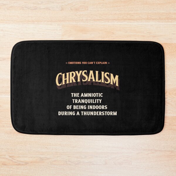 Item preview, Emotions Feelings You Cannot Explain Chrysalism designed and sold by StudioTVDinners.