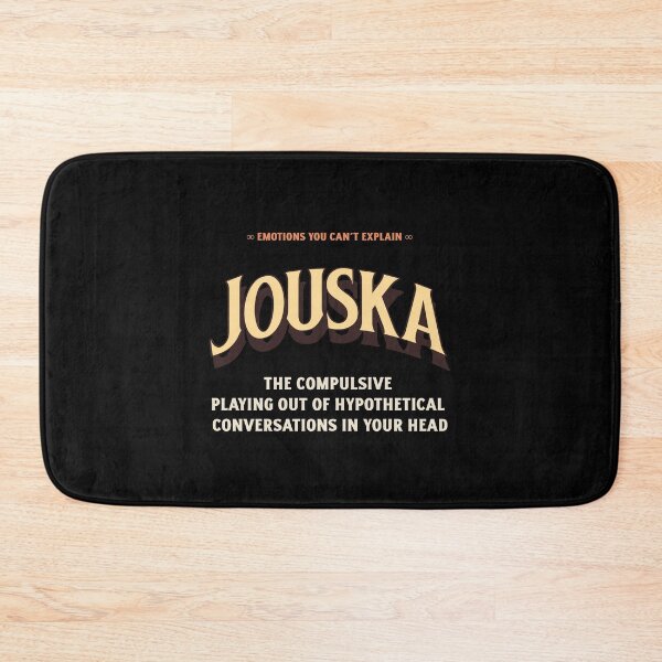 Item preview, Emotions Feelings You Cannot Explain Jouska designed and sold by StudioTVDinners.