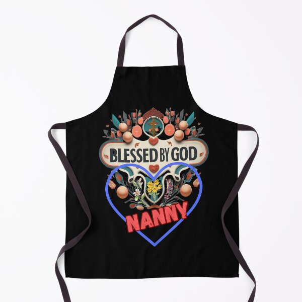 Item preview, BLESSED BY GOD NANNY designed and sold by carlos crane.