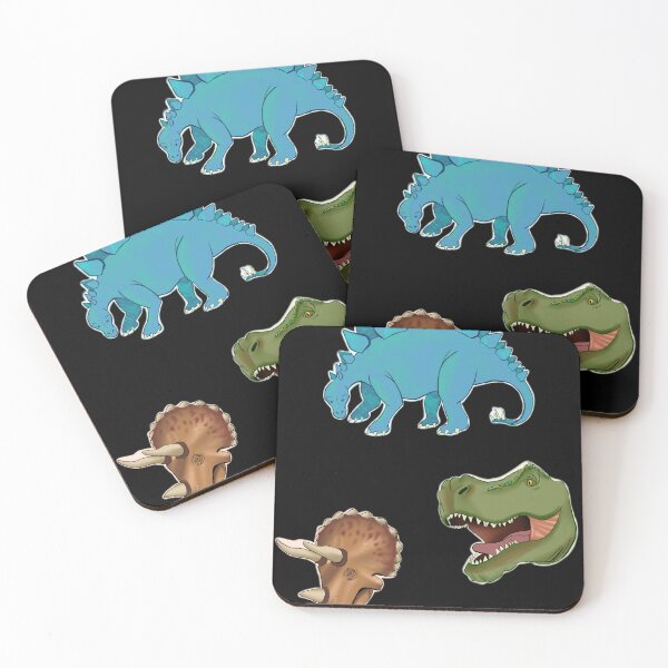 Item preview, Cute dinosaur stickers for kids  designed and sold by winfredsDesigns.