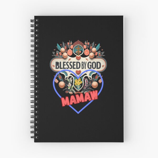 Item preview, BLESSED BY GOD MAMAW designed and sold by carlos crane.