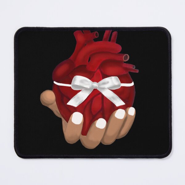 Item preview, I Give You My Heart Valentine's Day Illustration designed and sold by ArtAndBliss.