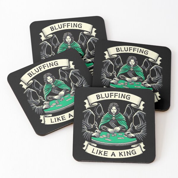 Item preview, Bluffing Like a King - Poker - Funny Fantasy designed and sold by Fenay Designs.
