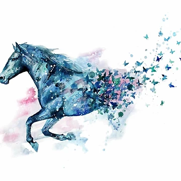 Artwork thumbnail, Cheval by Collection de trésors