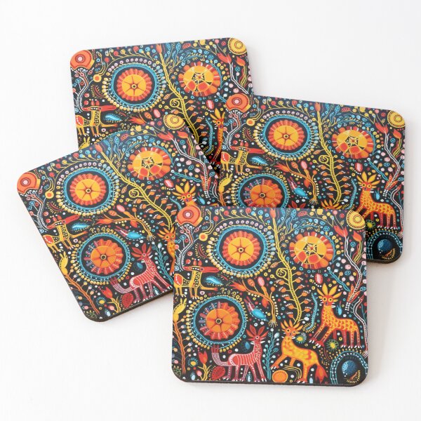 Item preview, Aboriginal Art Print - Dot Painting designed and sold by ArtbyEricG.
