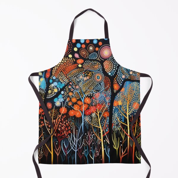 Item preview, Aboriginal Art Print - Dot Painting designed and sold by ArtbyEricG.