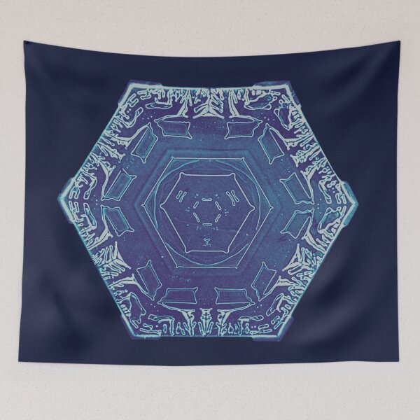 Item preview, Wilson Bentley Lamellar Snowflake - 570, in glacial designed and sold by DreamingBeetle.