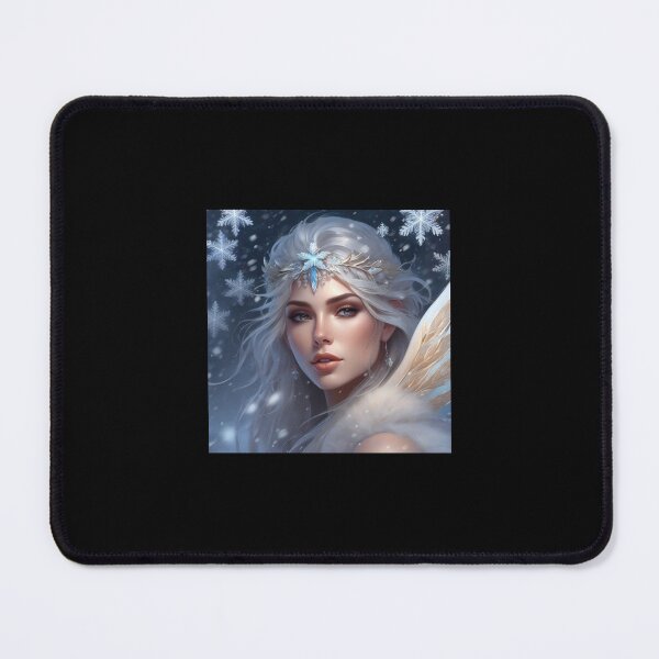Item preview, Winter Fairy Princess In The Snow designed and sold by FlutterbyFairy.
