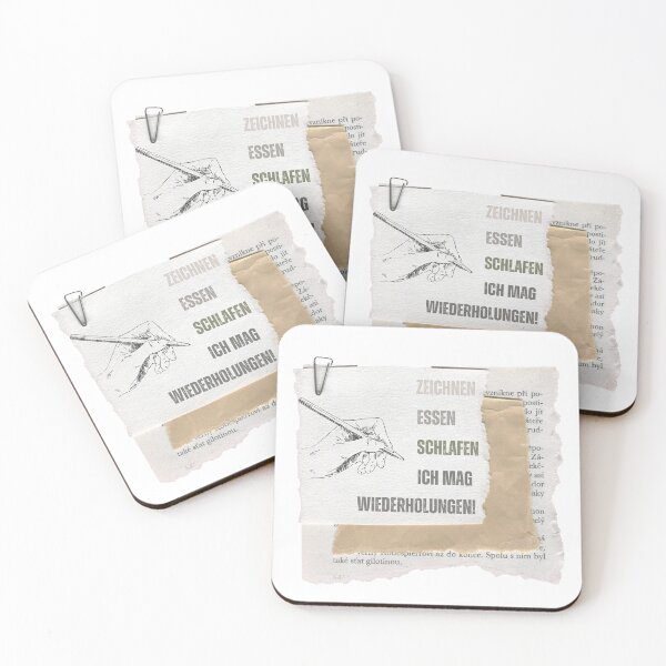 Item preview, DRAWING EATING SLEEPING - I LIKE REPETITION! designed and sold by kreativeadern.