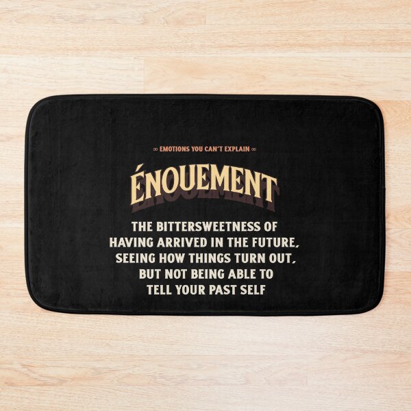 Item preview, Emotions Feelings You Cannot Explain Énouement  designed and sold by StudioTVDinners.