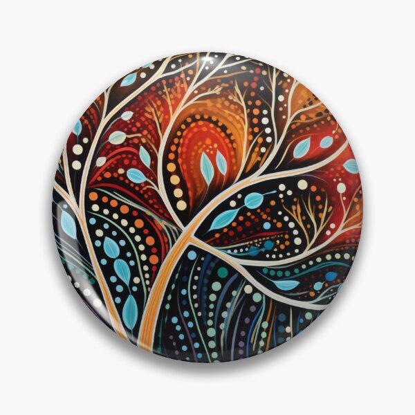 Item preview, Aboriginal Art Print - Dot Painting designed and sold by ArtbyEricG.