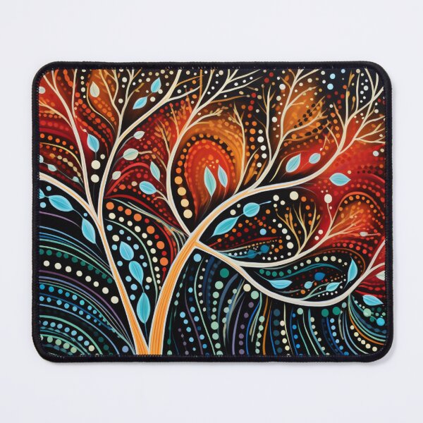 Item preview, Aboriginal Art Print - Dot Painting designed and sold by ArtbyEricG.
