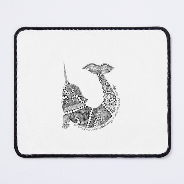 Item preview, Narwhal Tech designed and sold by Zen's Doodles.