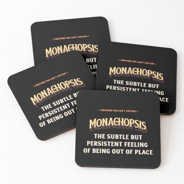 Item preview, Emotions Feelings You Cannot Explain Monachopsis  designed and sold by StudioTVDinners.
