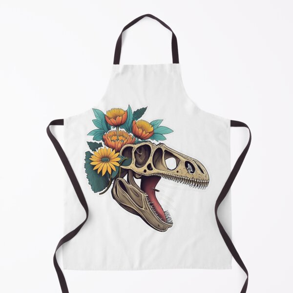 Item preview, Dinosaur Skull Sunflowers designed and sold by sadedream.
