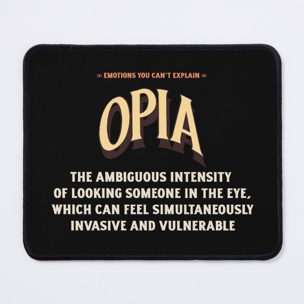 Item preview, Emotions Feelings You Cannot Explain Opia  designed and sold by StudioTVDinners.