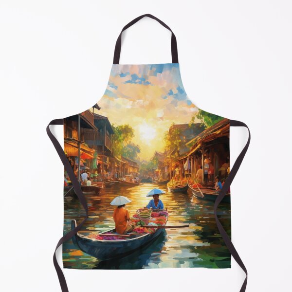 Item preview, Floating Markets - Southeast Asia designed and sold by OdysseyArtworks.