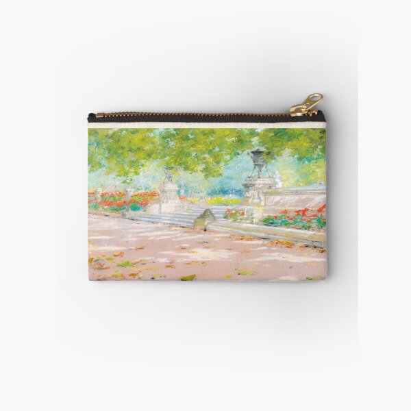 Item preview, Terrace, Prospect Park (1887) drawing by William Merritt designed and sold by Suzana Djordjevic.