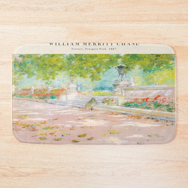 Item preview, Terrace, Prospect Park (1887) drawing by William Merritt designed and sold by Suzana Djordjevic.