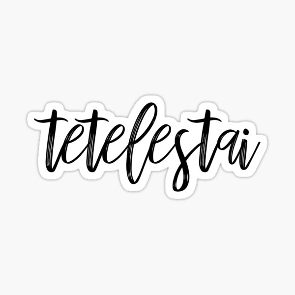 Tetelestai (It Is Finished) Sticker Sticker