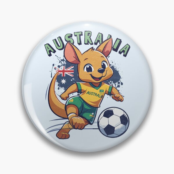 Item preview, Australia Soccer Kangaroo (Matildas) designed and sold by Numero14.