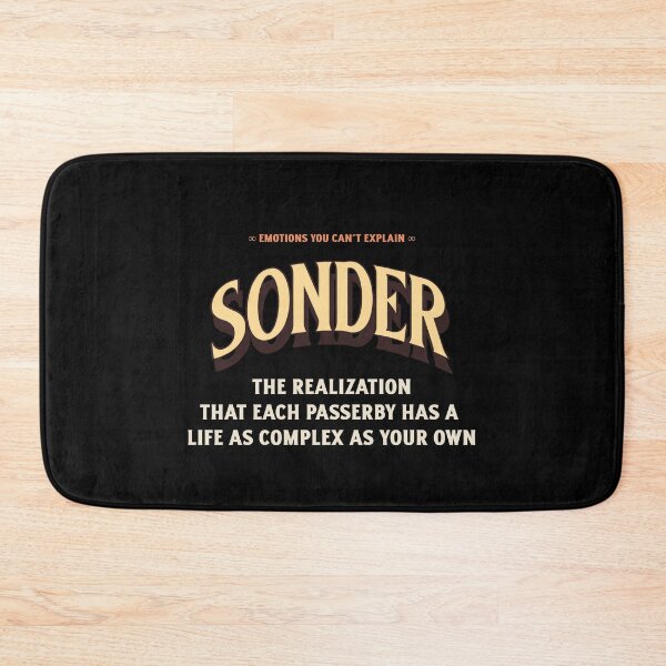Item preview, Emotions Feelings You Cannot Explain Sonder designed and sold by StudioTVDinners.