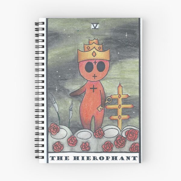 Item preview, spooklet tarot - the hierophant designed and sold by hyenkey.