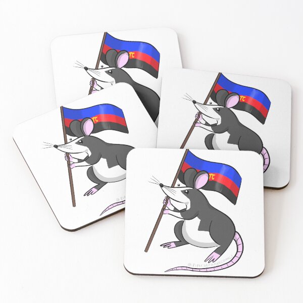 Item preview, Polyamorous Pride Rat designed and sold by Piper Strange.