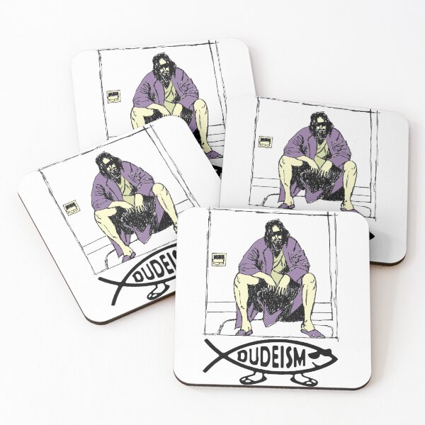 Item preview, Obviously a Dudeist Priest (Dudefish logo) designed and sold by SkyBobArt.