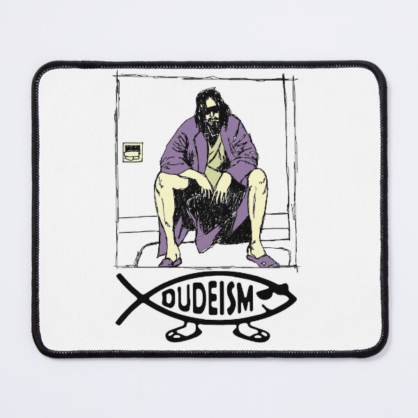 Item preview, Obviously a Dudeist Priest (Dudefish logo) designed and sold by SkyBobArt.