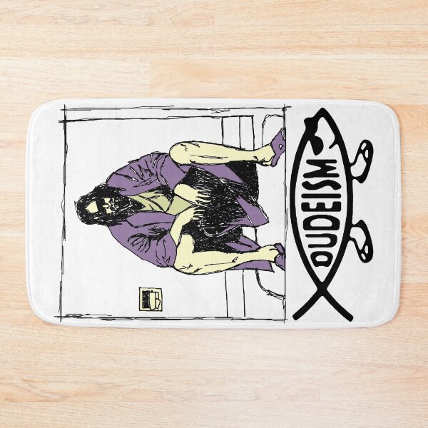 Item preview, Obviously a Dudeist Priest (Dudefish logo) designed and sold by SkyBobArt.