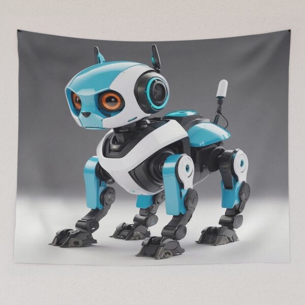 Item preview, Customisable  Robot Pets - Design Your Perfect Companion Today! designed and sold by luminamatrixart.