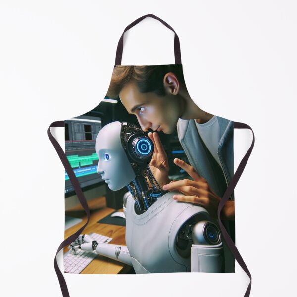 Item preview, Ai informing you about ai with a human touch  designed and sold by NOSGOD.