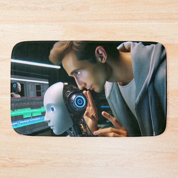 Item preview, Ai informing you about ai with a human touch  designed and sold by NOSGOD.