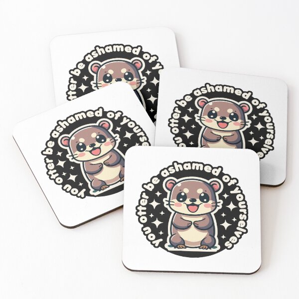 Item preview, Cute Kawaii Funny You otter be ashamed of yourselves designed and sold by wingstar.