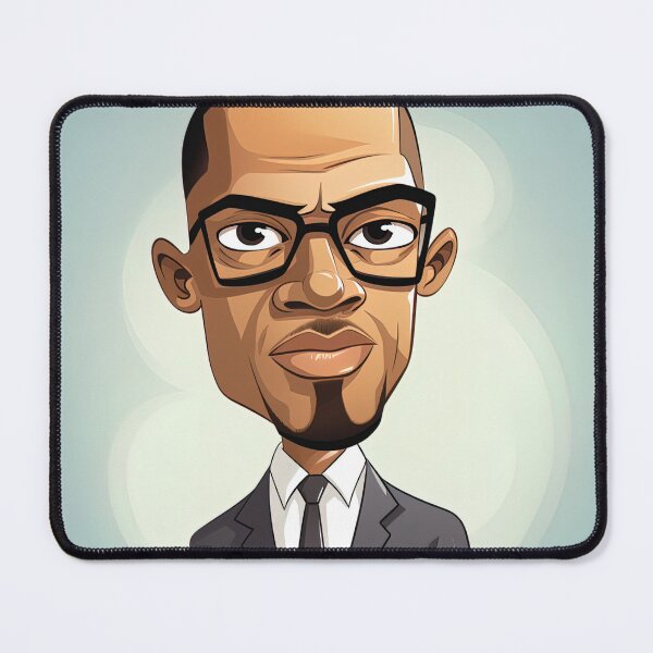 Item preview, Malcolm X | cute style designed and sold by ComicsFactory.