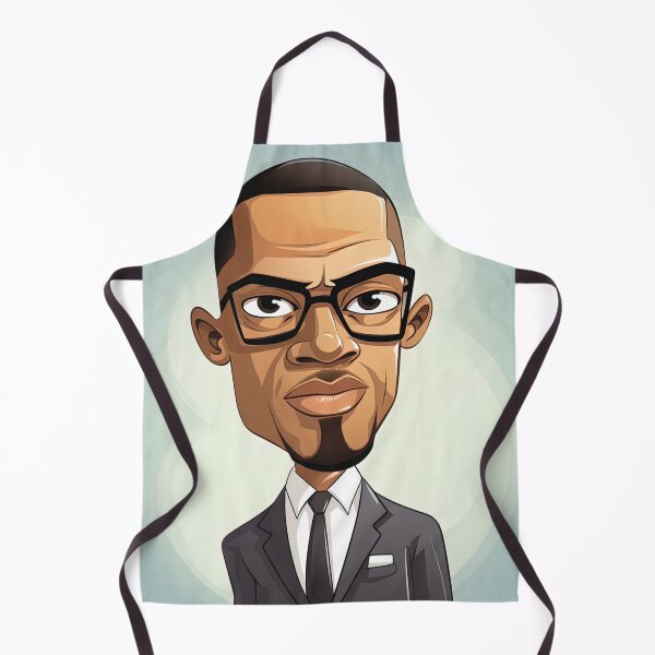 Item preview, Malcolm X | cute style designed and sold by ComicsFactory.