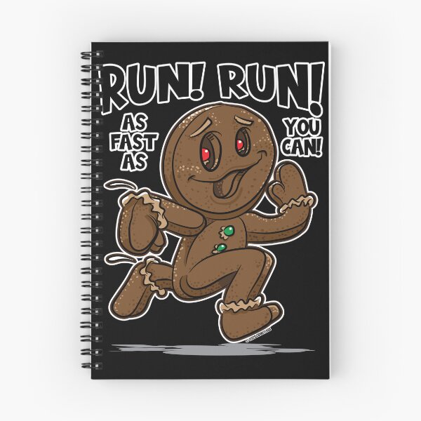 Item preview, Run! Run! As fast you can Happy Gingerbread Man designed and sold by eShirtLabs.