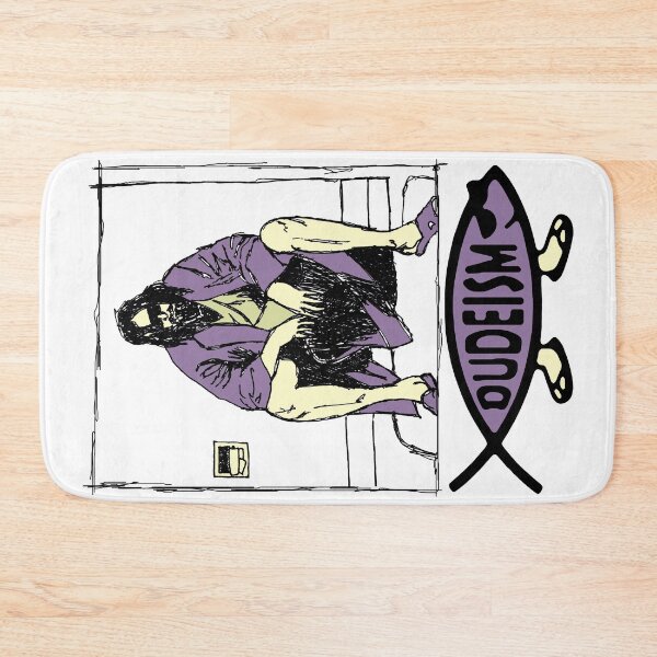 Item preview, Obviously a Dudeist Priest (Dudefish logo, colour) designed and sold by SkyBobArt.