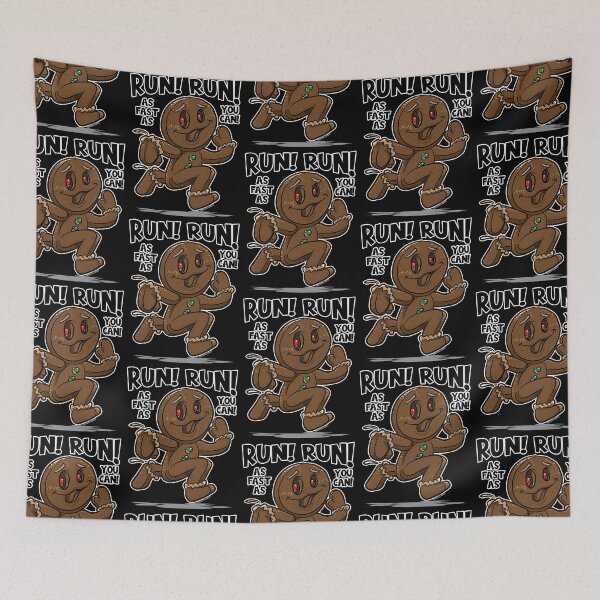 Item preview, Run! Run! As fast you can Happy Gingerbread Man designed and sold by eShirtLabs.
